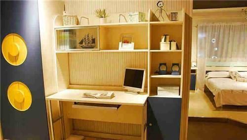 书桌书柜组合 室内摆实用吗？