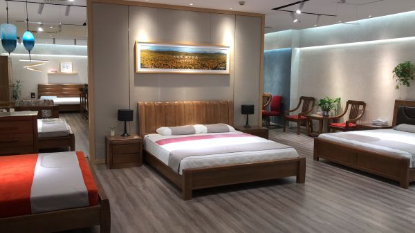 大自然床垫南通百安谊家旗舰店内景