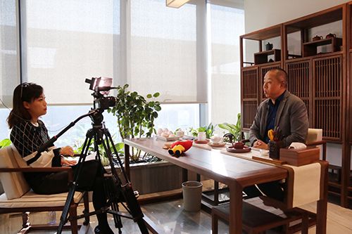东易日盛董事长陈辉接受新浪家居采访