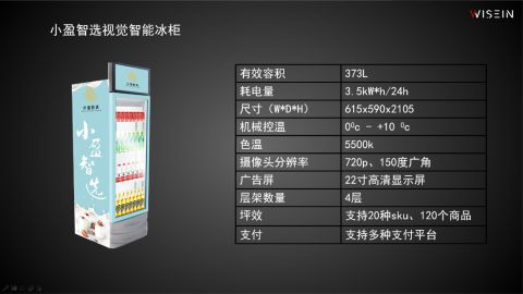 智盈科技发布小盈智选视觉智能冰柜