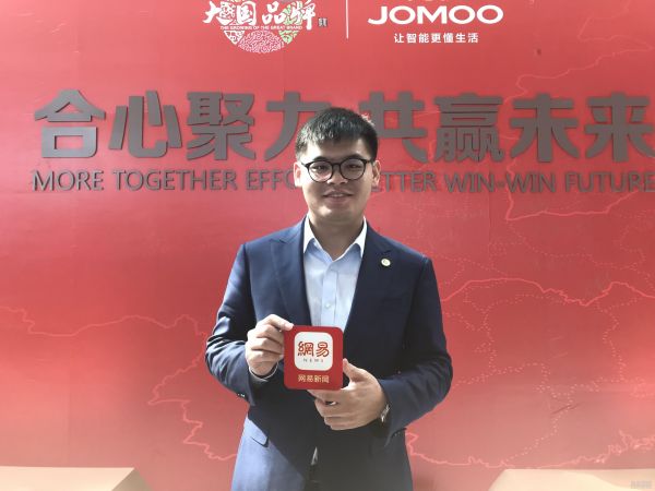 九牧欧美中心总经理林晓伟接受网易家居采访