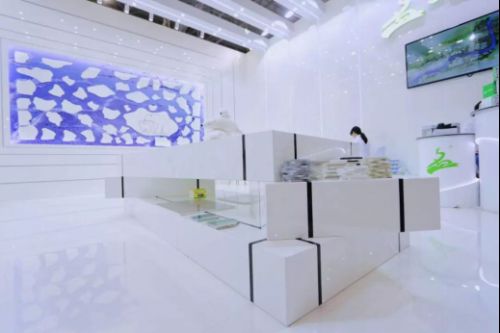 集合几何美学建造微晶创意长桌