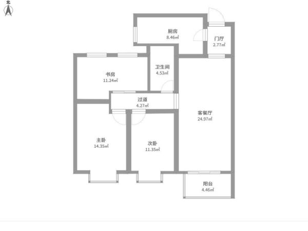 中信城简欧风格装修效果图