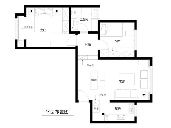 兴达花园简欧装修效果图,留给人内心独白