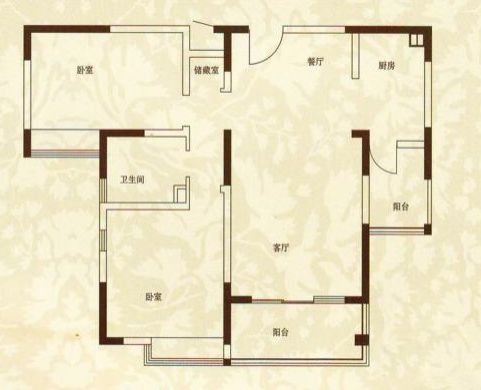 小户型大维度,不失浪漫与温情