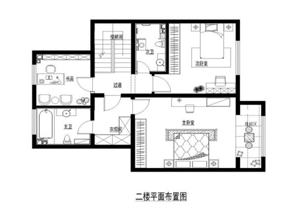 北京山语城180平简约时尚案例赏析效果图