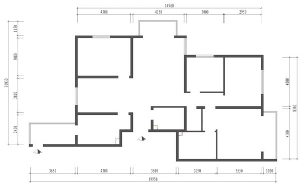 莲宝路7号院137平完美家装新古典效果图设计