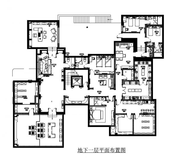 格拉斯小镇(1000平)美式风格案例赏析