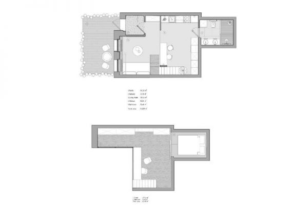 北欧风小户型LOFT设计