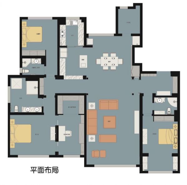 155㎡现代古典欧式风,典雅浪漫!