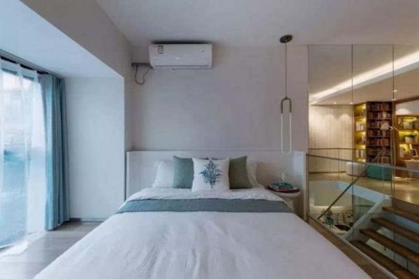 71㎡的loft复式,宽敞书房+二层卧