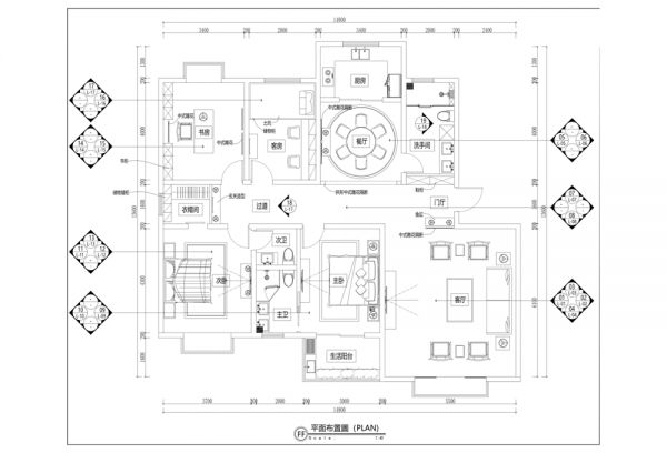 140㎡北欧风格装修案例