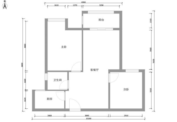 这样布局,76㎡小户型也能显得很宽敞
