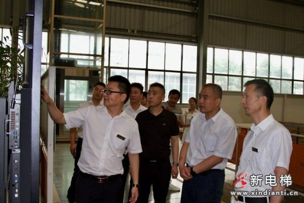 临沂国际生态城建设投资集团董事长等领导莅临恒达富士电梯公司