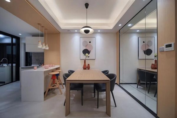 147㎡现代简约装修案例,极简舒适空间。