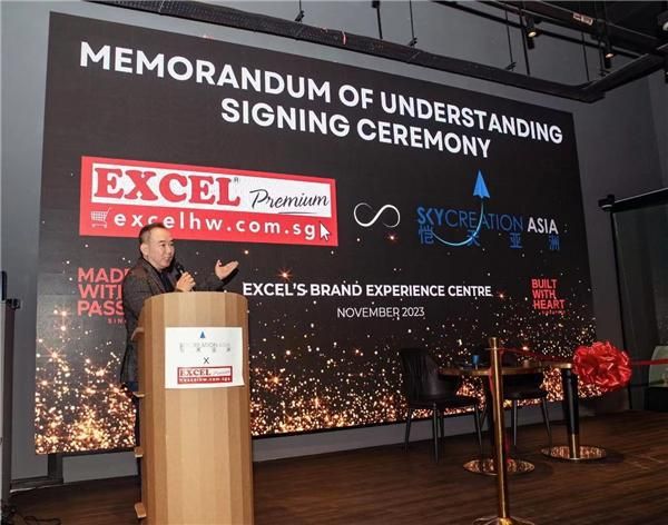 新强强联合 合作共赢｜恺天亚洲成为新加坡知名家具五金品牌Excel中国总代理