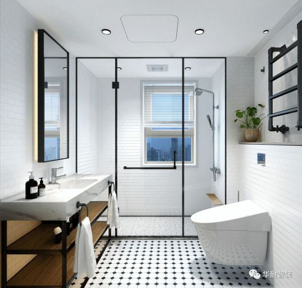 华耐智装瓷砖系列整体卫浴|优雅质感、光亮无尘，更贴合中国家庭审美